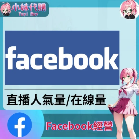 Facebook（直播人氣 粉絲灌水）【虛擬服務】