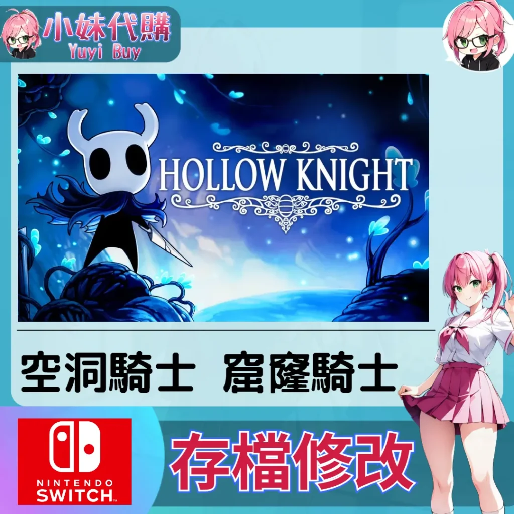 空洞騎士 窟窿騎士 存檔線上修改 金手指 (SWITCH)【虛擬服務】