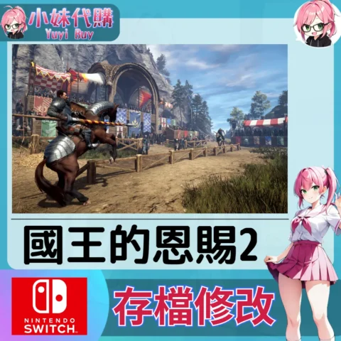 國王的恩賜2 存檔線上修改 金手指 (SWITCH)【虛擬服務】