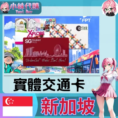 新加坡 ezlink 實體交通卡