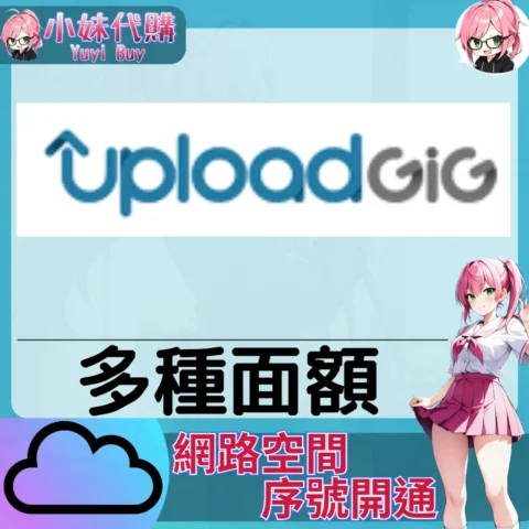 UploadGig 雲端網盤會員【序號激活碼】