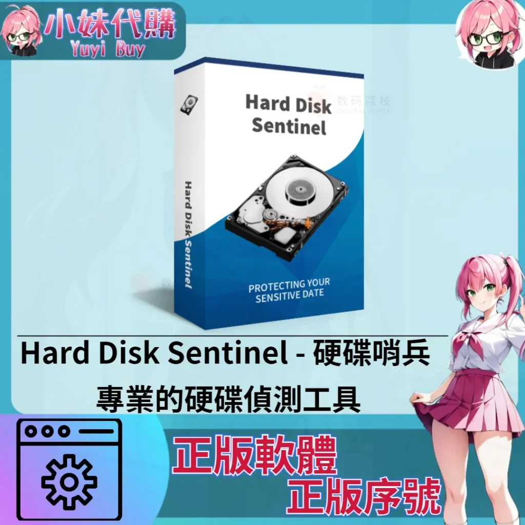 Hard Disk Sentinel : 專業的硬碟偵測工具 (windows 正版軟體)【序號激活碼】