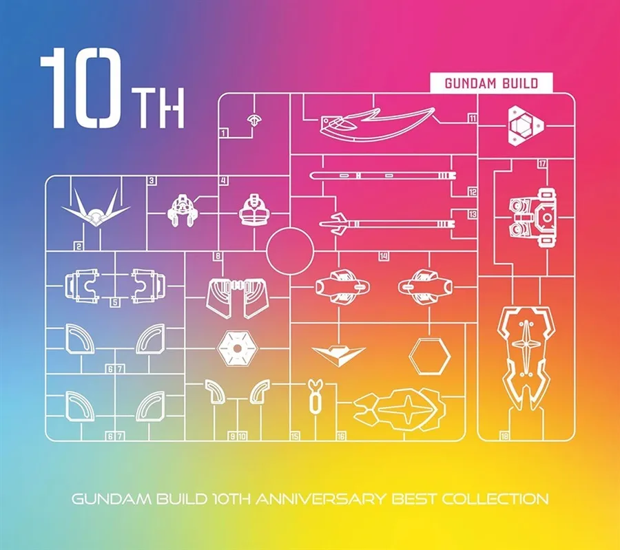 Melonbooks 全新 原聲帶 OST ガンダムビルドシリーズ 10周年BEST Collection