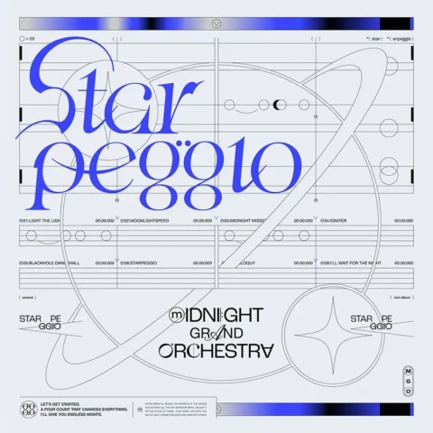 Melonbooks 全新 原聲帶 OST Midnight Grand Orchestra「Starpeggio」通常盤